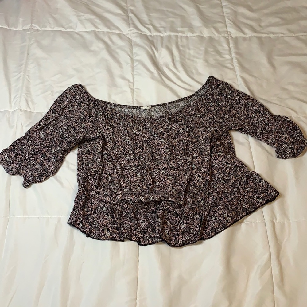 Off the shoulder shirt